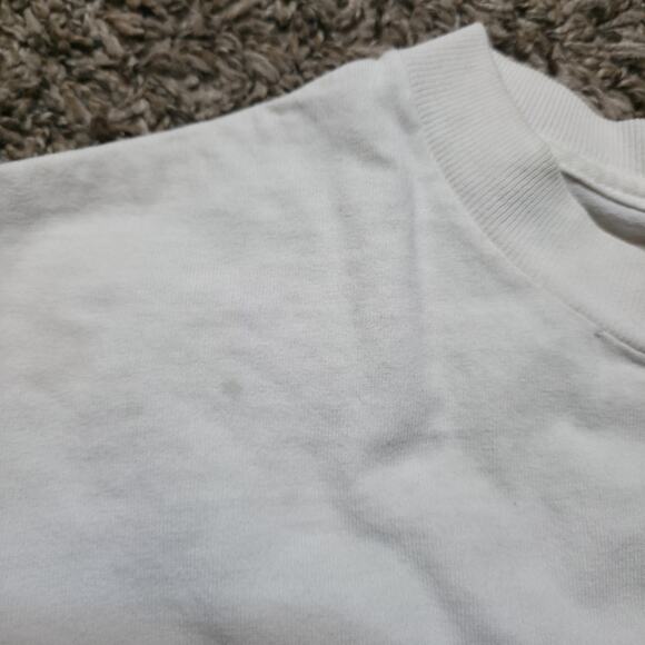 Fox Racing T-Shirt Medium White Pre-owned Y2K Motocross - Picture 4 of 7